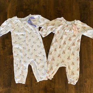 Feather Baby Rompers(2)